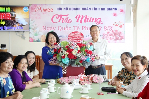 Hội nữ Doanh nhân An Giang họp mặt ngày Quốc tế phụ nữ 8-3