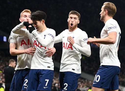 Harry Kane và Son Heung-min sáng rực, Tottenham đe dọa MU