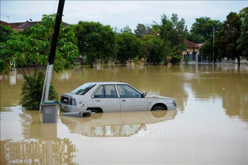 Mưa lớn gây ngập lụt nghiêm trọng tại thủ đô của Malaysia