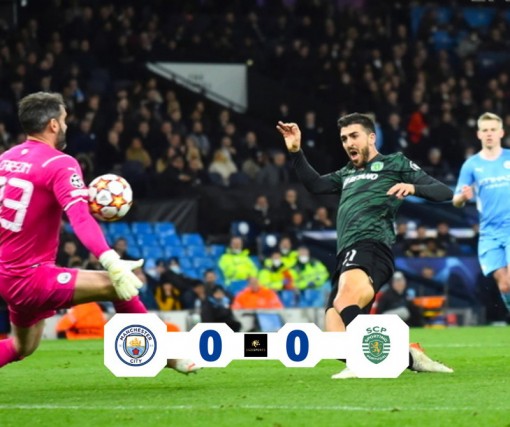 Giữ chân trụ cột, Man City bị Sporting níu chân