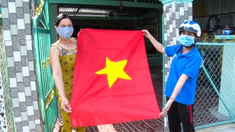 Phụ nữ Phú Tân hưởng ứng phong trào “Ngõ sạch, sân đẹp, xóm văn minh”