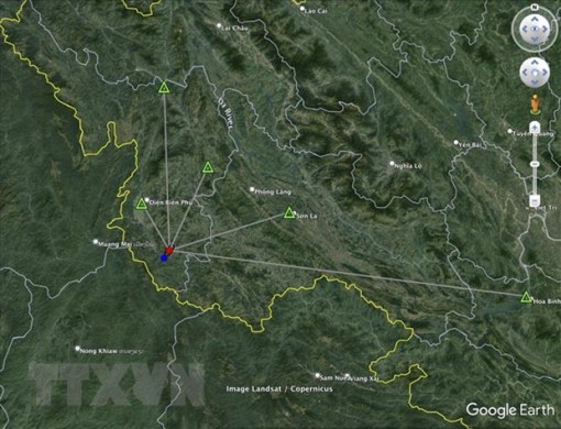 Động đất có độ lớn 4,5 gây rung lắc mạnh tại huyện Điện Biên Đông