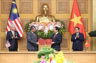 Lễ trao đổi các văn kiện hợp tác Việt Nam-Malaysia