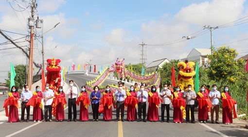Khánh thành công trình duy tu sửa chữa, mở rộng cầu Thoại Giang