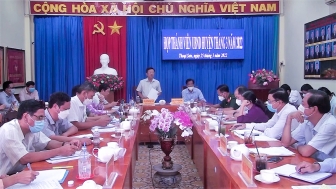 UBND huyện Thoại Sơn triển khai phương hướng nhiệm vụ trọng tâm tháng 4 và quý II năm 2022