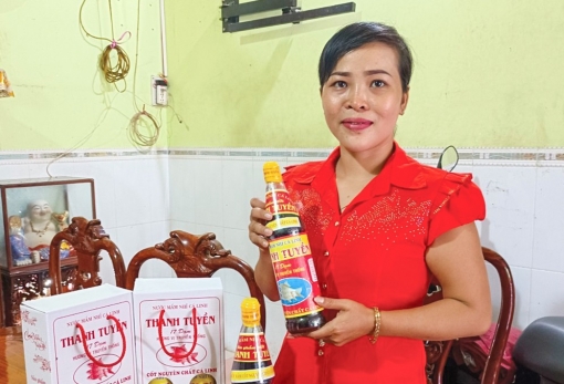Xây dựng nước mắm cá linh đạt chuẩn OCOP
