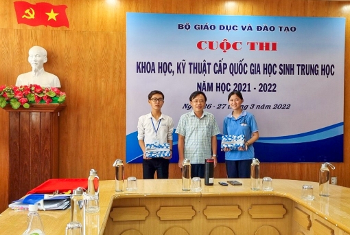 An Giang đoạt giải cao tại cuộc thi Khoa học - kỹ thuật cấp quốc gia học sinh trung học