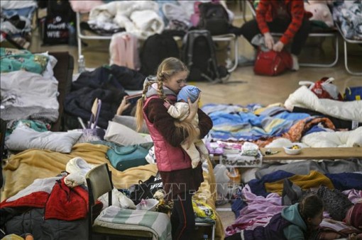 Trên 3,8 triệu người từ Ukraine đã sang các nước láng giềng