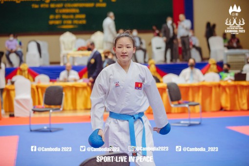 Việt Nam vô địch Giải karate Đông Nam Á 2022