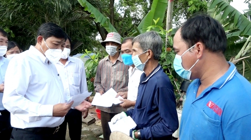 An Phú: Nhanh chóng giúp dân khắc phục thiệt hại do giông lốc