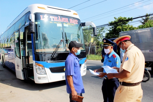 An Giang: Vận tải đường bộ, đường thủy được phép hoạt động, nhưng phải thực hiện nghiêm các biện pháp phòng, chống dịch COVID-19