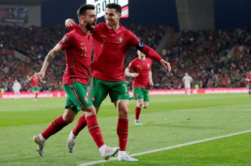 Bruno Fernandes lập cú đúp, Bồ Đào Nha đoạt vé World Cup 2022