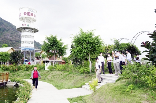 Khảo sát, kiểm tra thực tế Khu điện mặt trời An Hảo và Khu Di tích lịch sử đồi Tức Dụp