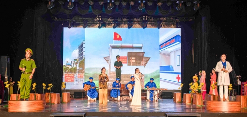 Diễn báo cáo chương trình tham dự Liên hoan đờn ca tài tử quốc gia lần thứ III- Cần Thơ năm 2022