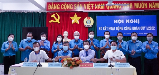 Thêm 3 doanh nghiệp mới ký kết chương trình ưu đãi với Liên đoàn Lao động tỉnh An Giang