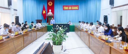 Xem xét, cho ý kiến về công tác chuẩn bị Hội nghị Xúc tiến đầu tư tỉnh An Giang năm 2022
