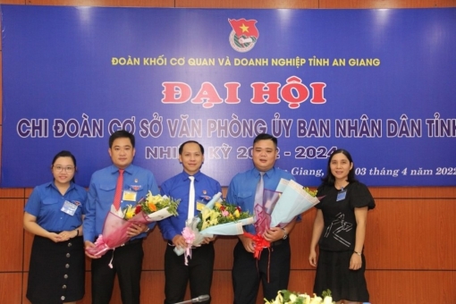Đại hội Chi đoàn cơ sở Văn phòng UBND tỉnh An Giang nhiệm kỳ 2022-2024