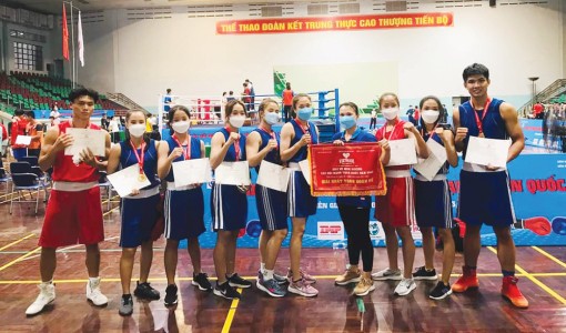 Giải vô địch Boxing các đội mạnh toàn quốc 2022: Boxing An Giang hạng nhất toàn đoàn nữ lứa tuổi 17-18