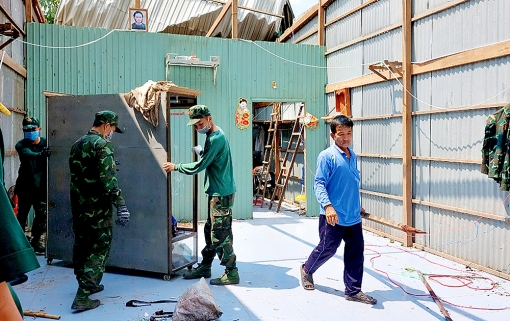 Hội Cựu chiến binh xã Phú Hữu bảo vệ biên cương