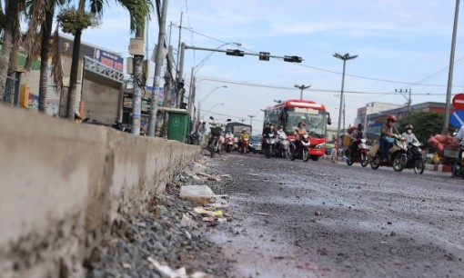 Tiền Giang: Xử lý chống ngập QL1, đoạn từ cầu Bến Chùa đến ngã 3 Trung Lương