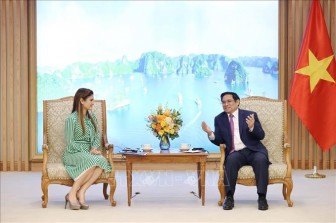 Thủ tướng Phạm Minh Chính tiếp Bộ trưởng Ngoại giao Panama