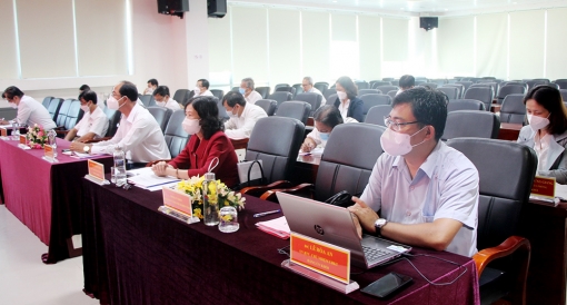 Đảng ủy Khối Cơ quan và Doanh nghiệp tỉnh làm việc Đảng bộ Công ty Điện lực An Giang