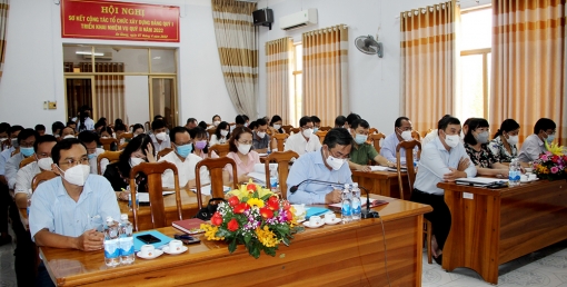 Ban Tổ chức Tỉnh ủy An Giang sơ kết công tác Tổ chức xây dựng Đảng quý I/2022