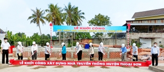 Khởi công xây dựng Nhà truyền thống huyện Thoại Sơn
