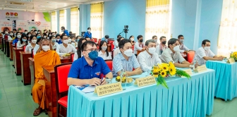 An Giang họp mặt sinh viên Campuchia, Lào, cán bộ Đoàn- Hội- Đội người dân tộc thiểu số Khmer nhân Tết cổ truyền Chôl Chnăm Thmây và Bunpimay năm 2022
