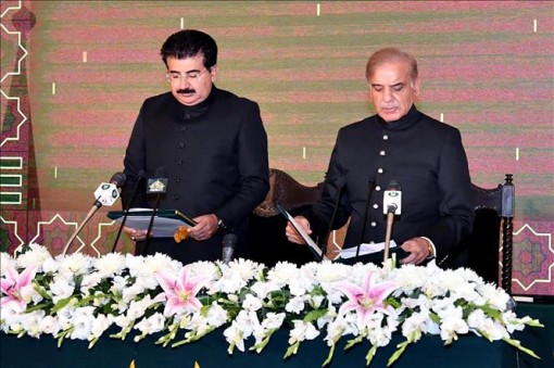 Ông Shehbaz Sharif tuyên thệ nhậm chức Thủ tướng Pakistan