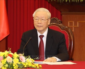 Lãnh đạo Đảng, Nhà nước Việt Nam gửi Thư mừng nhân Tết Bun Pi May của Lào và Tết Chôl Chnăm Thmây của Campuchia