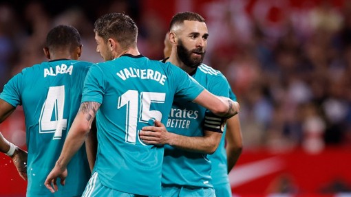 Benzema lập đại công, Real ngược dòng khó tin trước Sevilla