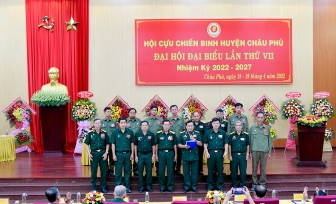 Ông Lâm Văn Năm tái đắc cử chức vụ Chủ tịch Hội Cựu chiến binh huyện Châu Phú