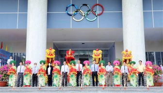 TP. Châu Đốc khánh thành Nhà thi đấu đa năng