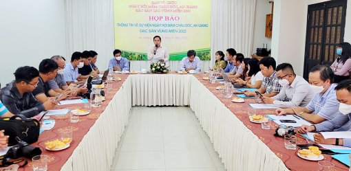 Họp báo thông tin về Ngày hội mắm Châu Đốc, An Giang – Đặc sản các vùng miền 2022