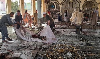 Nổ tại thánh đường Hồi giáo ở Afghanistan, hàng chục người thương vong