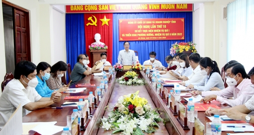 Đảng ủy Khối Cơ quan và Doanh nghiệp An Giang lãnh đạo thực hiện tốt nhiệm vụ chính trị