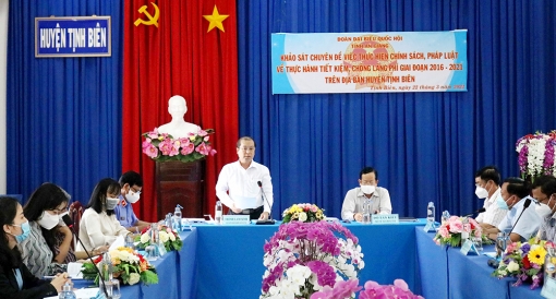 Nhiều kết quả từ việc tiết kiệm, chống lãng phí