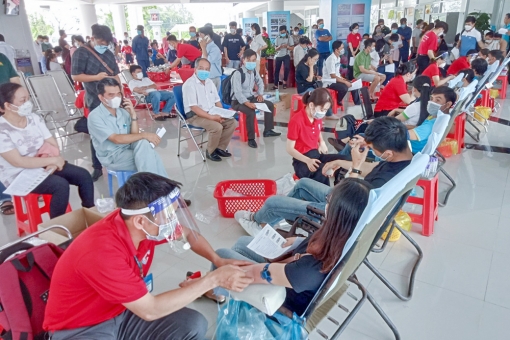 Liên đoàn Lao động tỉnh An Giang tổ chức hiến máu tình nguyện năm 2022