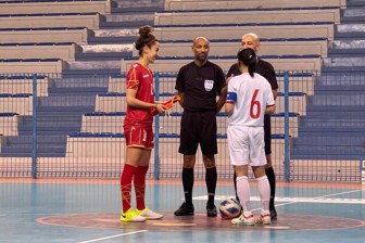 Đội tuyển nữ futsal Việt Nam thắng trận đầu ở Bahrain