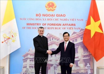 Thúc đẩy quan hệ Việt Nam - Vatican phát triển