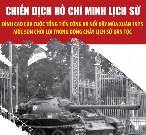 Chiến dịch Hồ Chí Minh - mốc son chói lọi trong dòng chảy lịch sử