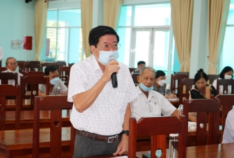 Đoàn Đại biểu Quốc hội tỉnh An Giang tiếp xúc cử tri huyện Châu Thành
