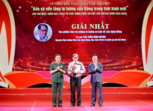 Phóng viên Hạnh Châu, Báo An Giang đoạt giải ba Cuộc thi viết “Bảo vệ nền tảng tư tưởng của Đảng trong tình hình mới”