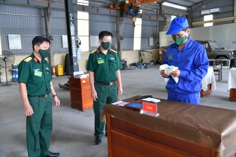 Kiểm tra trình độ kỹ năng nghề trong lực lượng vũ trang tỉnh An Giang