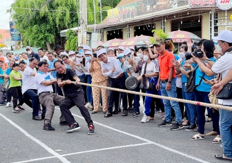 Sôi nổi Ngày hội Thể thao, ẩm thực công nhân, viên chức, lao động và Phụ nữ khởi nghiệp huyện Châu Phú