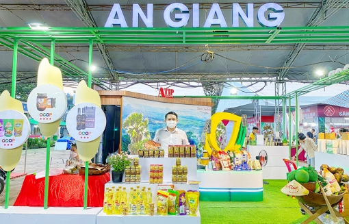 An Giang tham dự Diễn đàn sản phẩm OCOP Đồng Tháp và các tỉnh ĐBSCL năm 2022