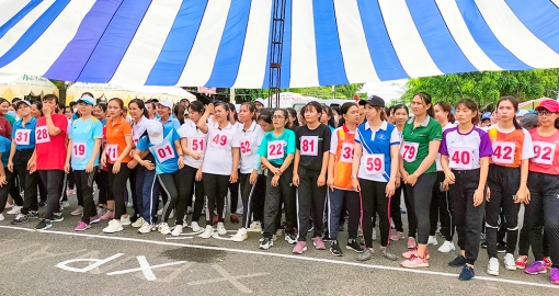 Sân chơi thể thao chào mừng các ngày lễ lớn