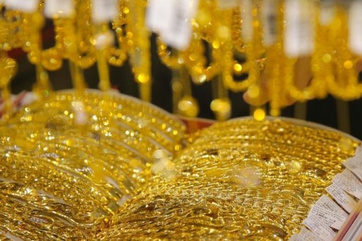Vàng thế giới giảm, vàng trong nước tăng