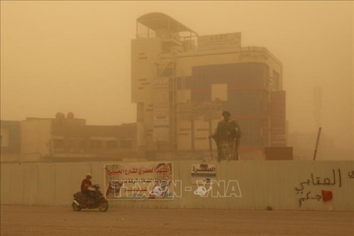 Bão cát ở Iraq khiến hơn 1000 người nhập viện